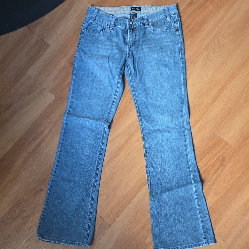 Oakley Light Blue Flare Jeans